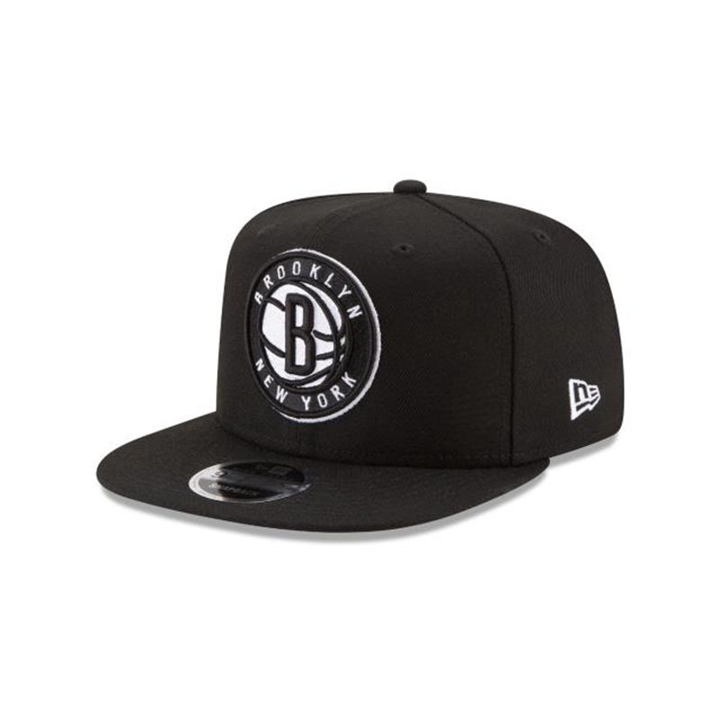 NBA Brooklyn Nets High Crown 9Fifty Snapback (WFB3418) - Black New Era Caps